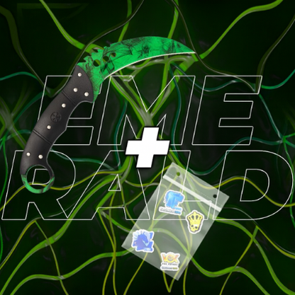 Talon Knife + 5x Naklejka CS2
