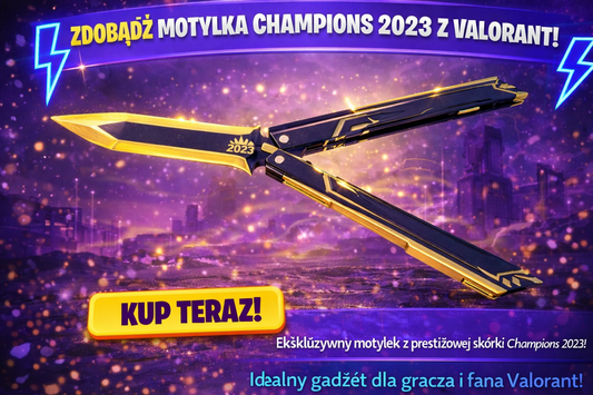 Valorant Champions 2025 Motýlí nůž