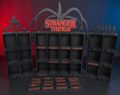Półka na figurki Stranger Things – organizer Kinder Joy