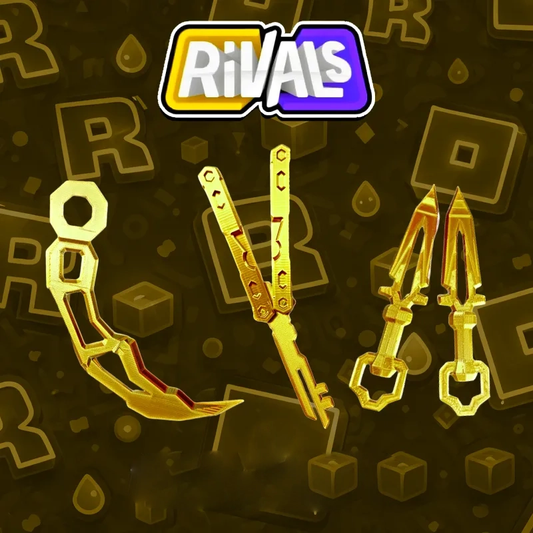ZESTAW FANA RIVALS - KEYRAMBIT, KEYLISONG I KEYNAIS Z Rivals Roblox