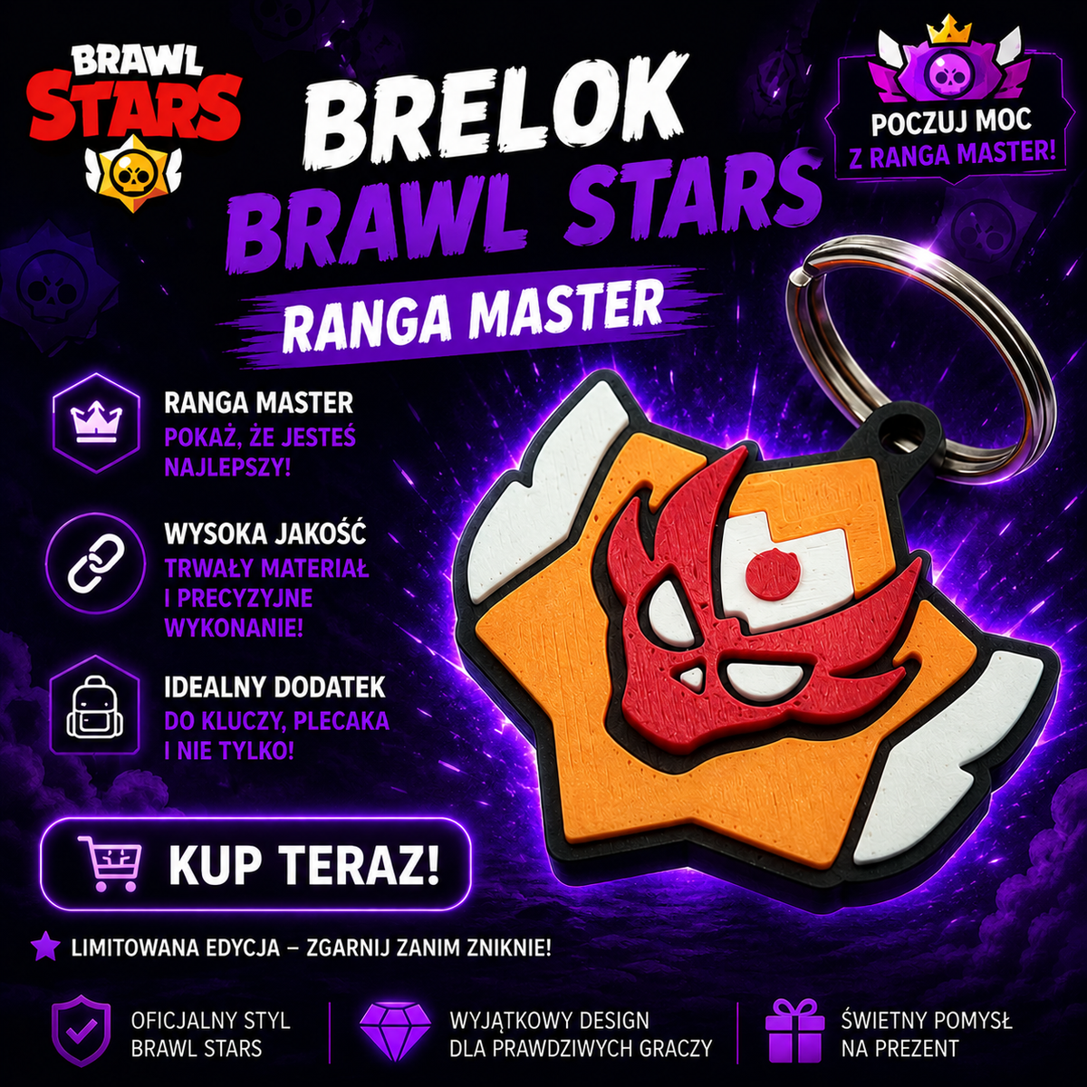 Brawls Stars Ranga Brelok